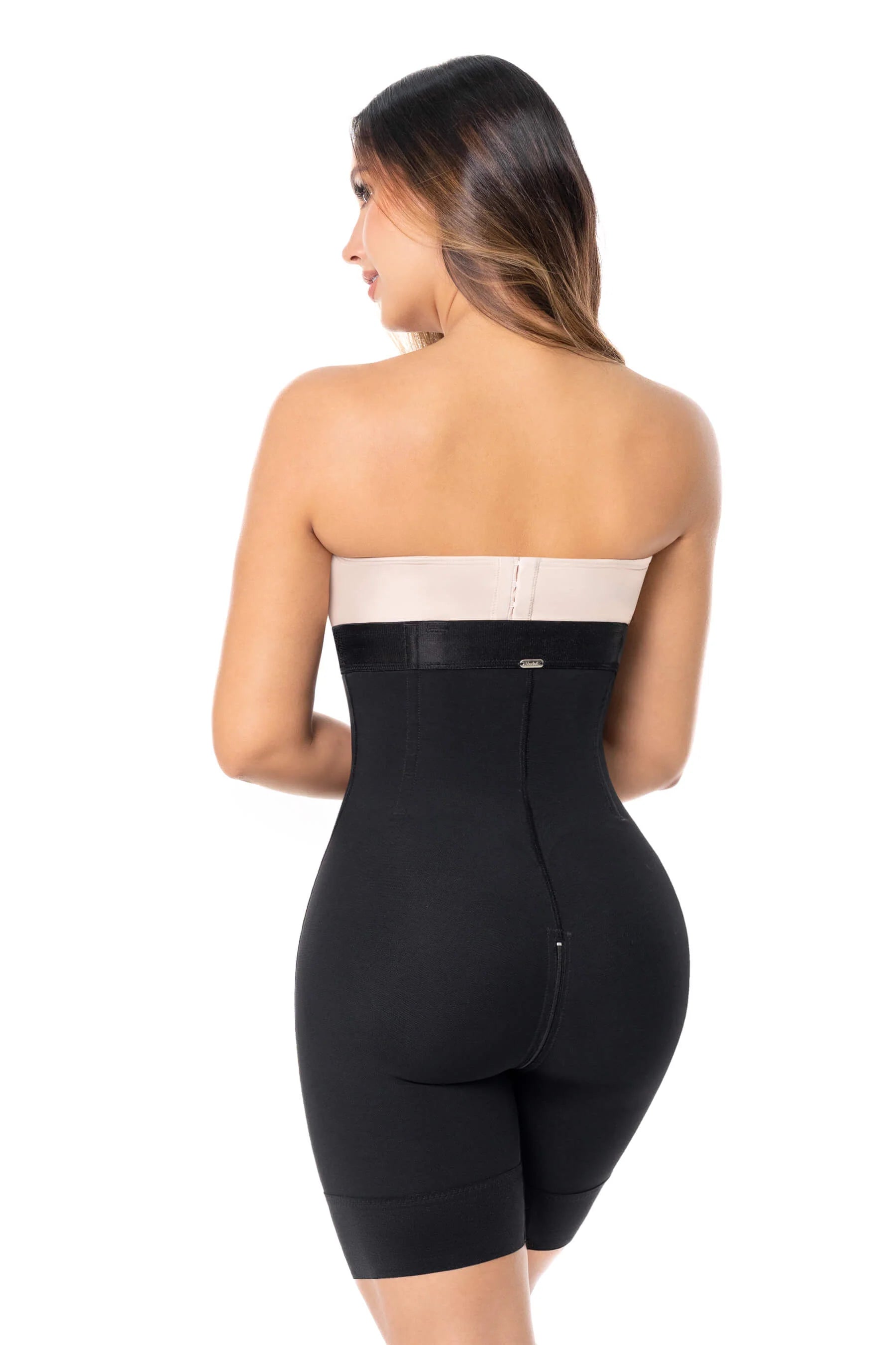Faja Mid-Thigh Hourglass Bodysuit